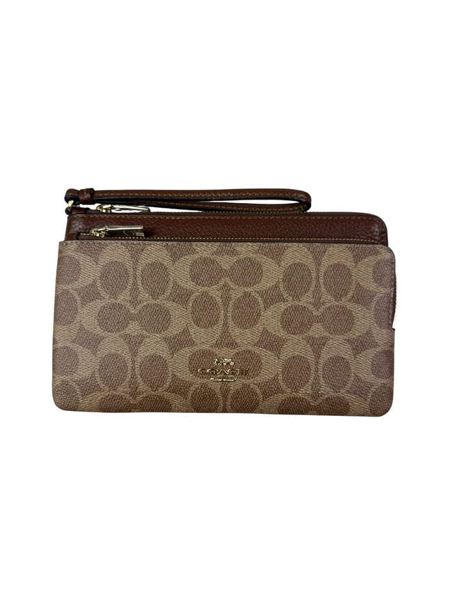 CARTERA COACH DBL ZIP DAMA