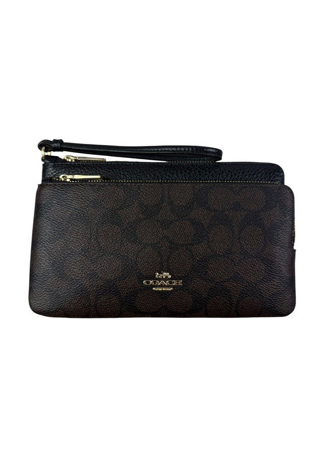 CARTERA COACH DBL ZIP DAMA
